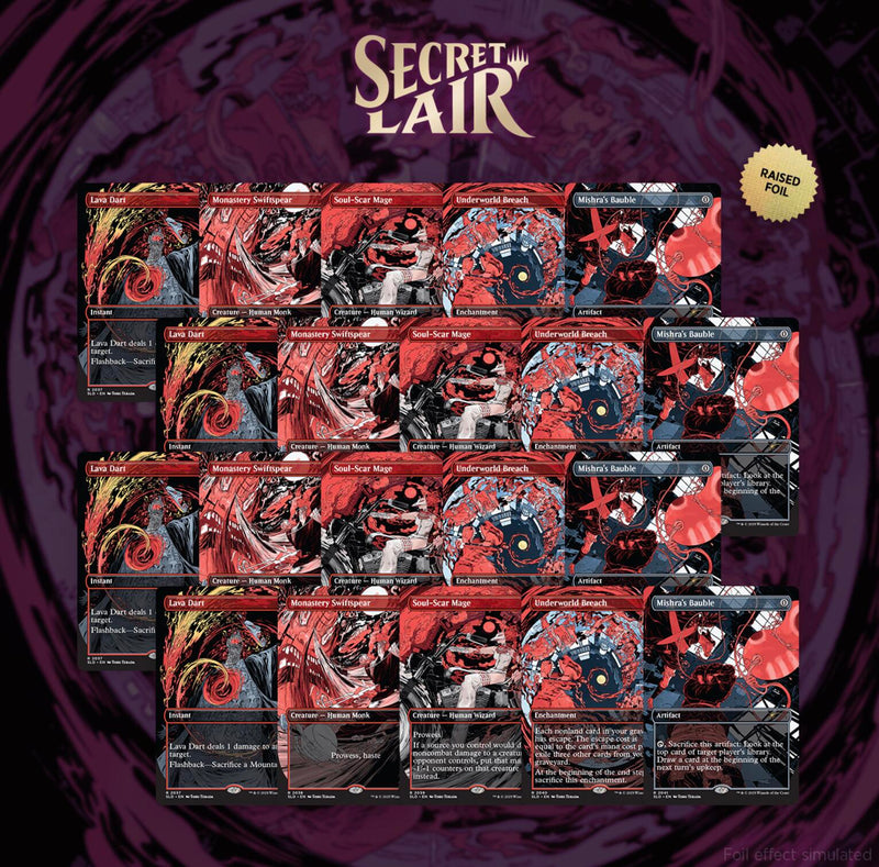 Secret Lair Drop Series: ¡vroooOOOMMMMMM! Lote de Playsets (Raised Foil)