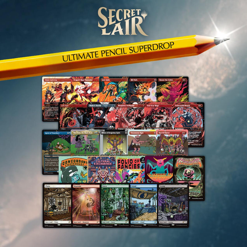 Secret Lair Drop Series : L'ultime pack de crayons (Non-foil)