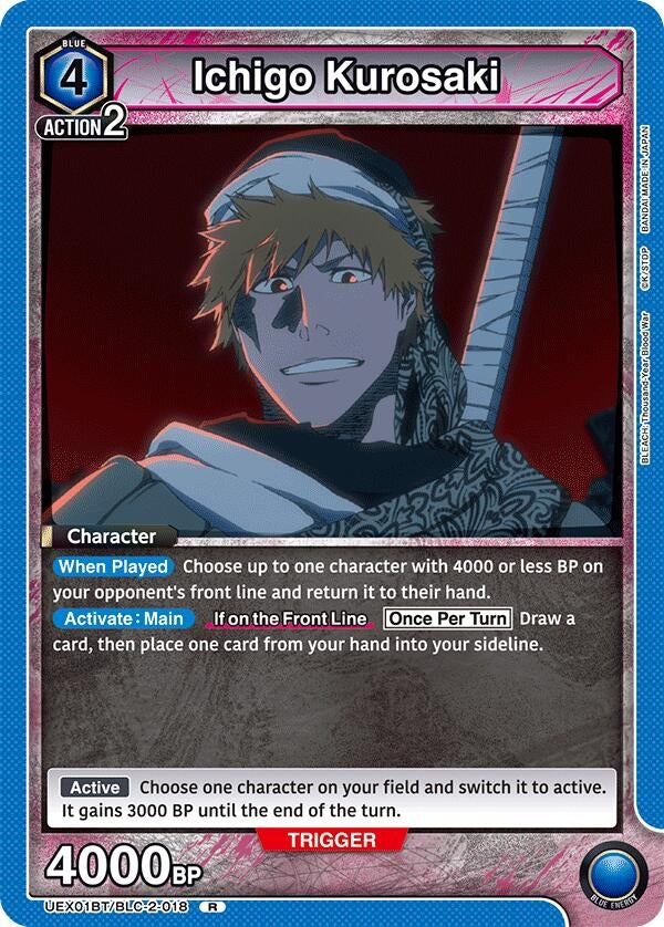 Image for Ichigo Kurosaki (018) (UEX01BT/BLC-2-018) (UEX01BT) - Union Arena
