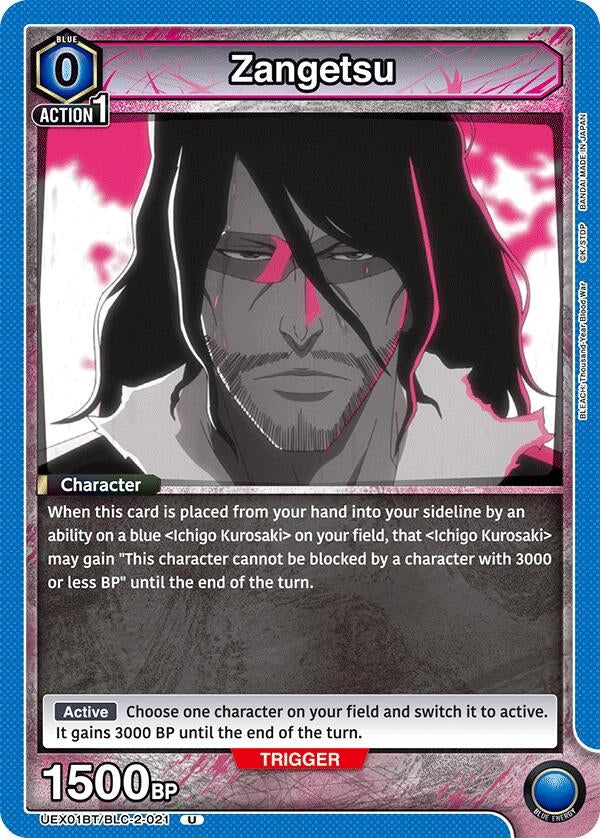 Image for Zangetsu (UEX01BT/BLC-2-021) (UEX01BT) - Union Arena
