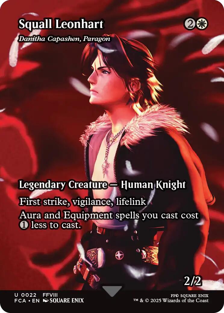 Squall Leonhart - Danitha Capashen, Parangon (Présentoir) [FINAL FANTASY : À travers les Âges]