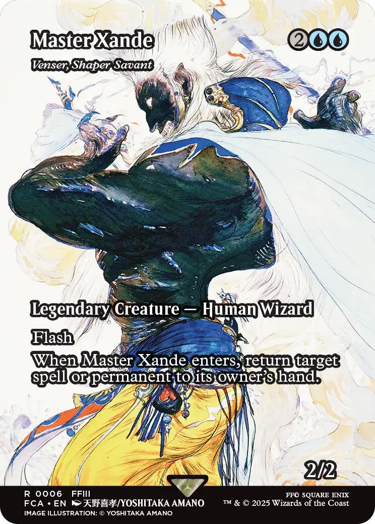 Maître Xande - Venser, savant faiseur (vitrine) [FINAL FANTASY : À travers les âges]