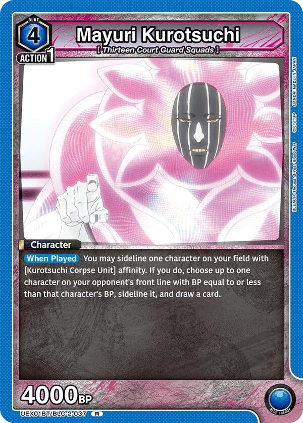 Image for Mayuri Kurotsuchi (037) (UEX01BT/BLC-2-037) (UEX01BT) - Union Arena