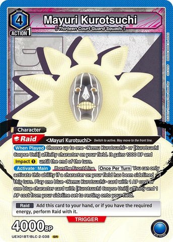 Image for Mayuri Kurotsuchi (038) (UEX01BT/BLC-2-038) (UEX01BT) - Union Arena