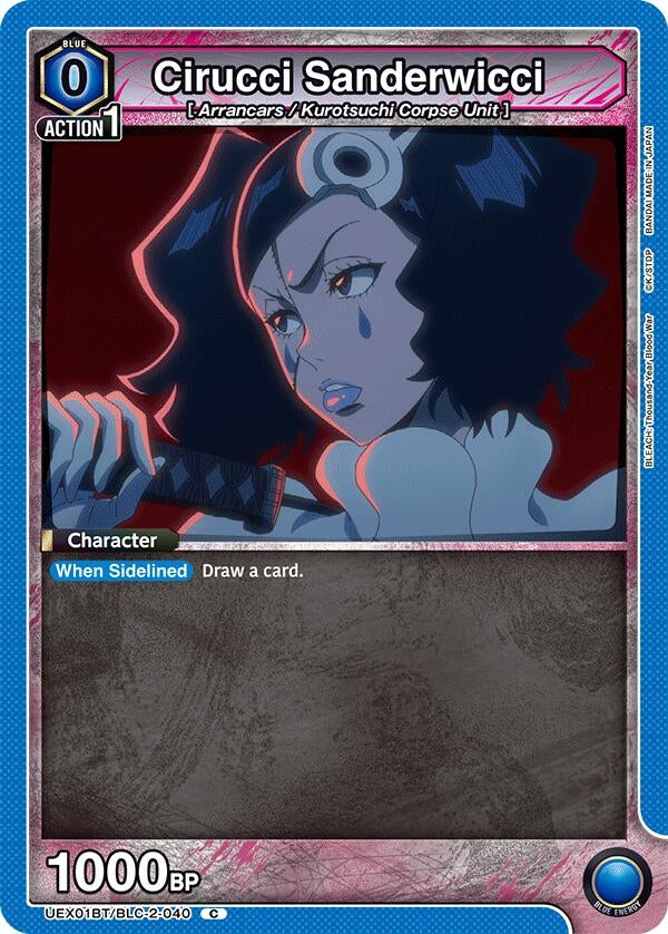 Image for Cirucci Sanderwicci (UEX01BT/BLC-2-040) (UEX01BT) - Union Arena