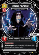 Emperador Palpatine (58) - Maestro del Lado Oscuro (58) [Juez Promos]