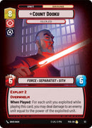 Comte Dooku (53) - Jedi Déchu (53) [Promos Affrontement en Magasin]