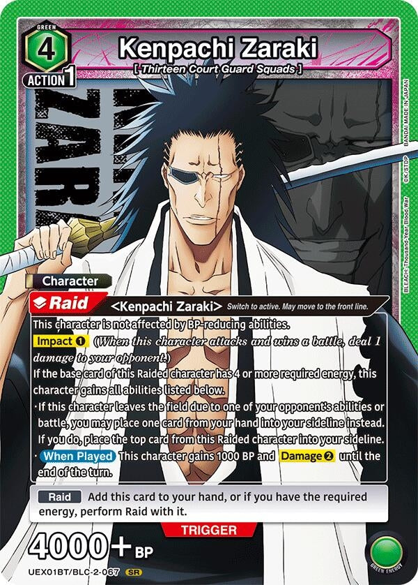 Image for Kenpachi Zaraki (067) (UEX01BT/BLC-2-067) (UEX01BT) - Union Arena