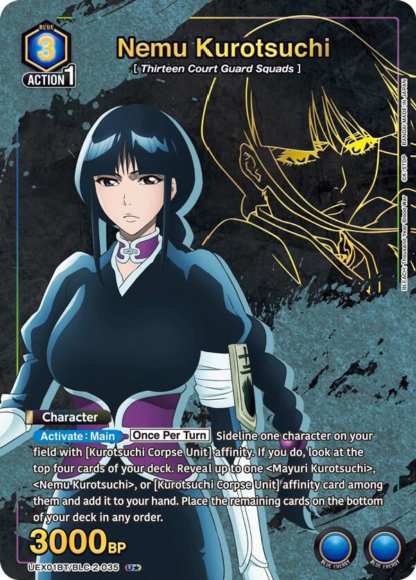 Image for Nemu Kurotsuchi (U*) (UEX01BT/BLC-2-035) (UEX01BT) - Union Arena