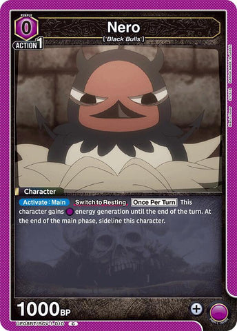 Nero (010) - UE08BT: Black Clover (UE08BT)