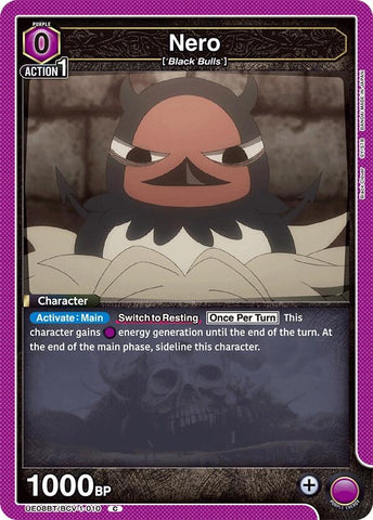 Image for Nero (010) (UE08BT/BCV-1-010) (UE08BT) - Union Arena