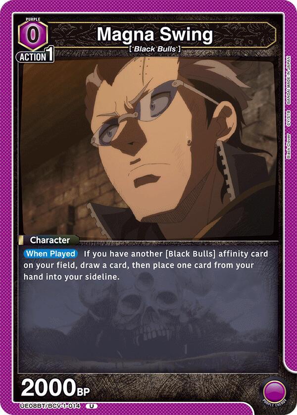 Magna Swing - UE08BT: Black Clover (UE08BT)