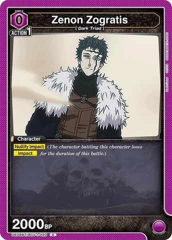 Zenon Zogratis (020) - UE08BT: Black Clover (UE08BT)