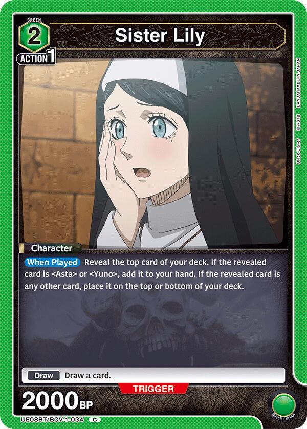 Sister Lily - UE08BT: Black Clover (UE08BT)