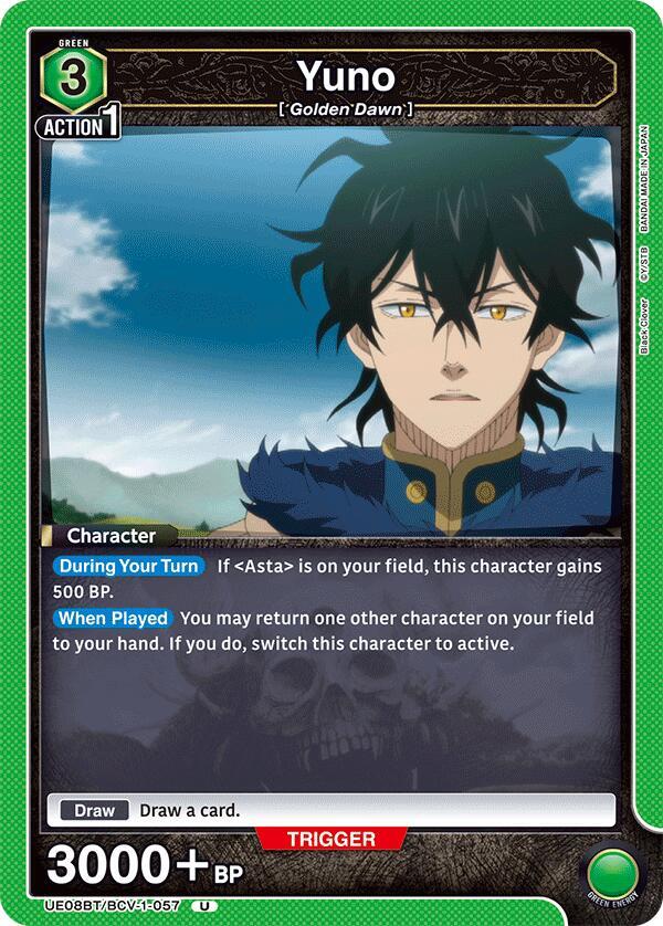 Yuno (057) - UE08BT: Black Clover (UE08BT)