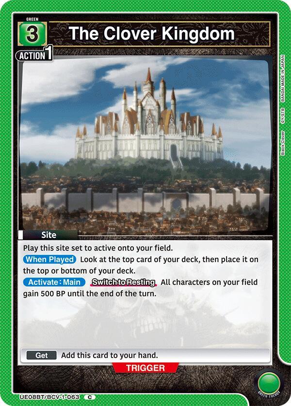The Clover Kingdom - UE08BT: Black Clover (UE08BT)