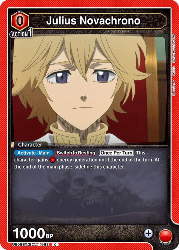 Julius Novachrono (068) - UE08BT: Black Clover (UE08BT)