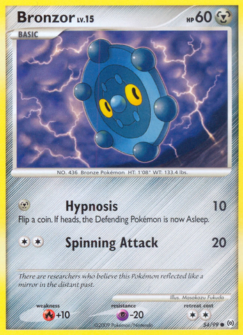 Bronzor (54/99) [Platino: Arceus]