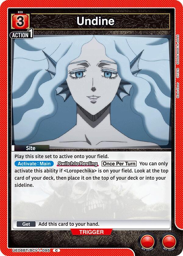 Undine - UE08BT: Black Clover (UE08BT)