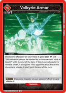 Image for Valkyrie Armor (UE08BT/BCV-1-097) (UE08BT) - Union Arena
