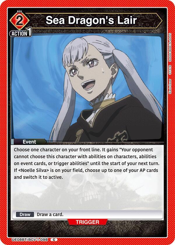 Sea Dragon's Lair - UE08BT: Black Clover (UE08BT)