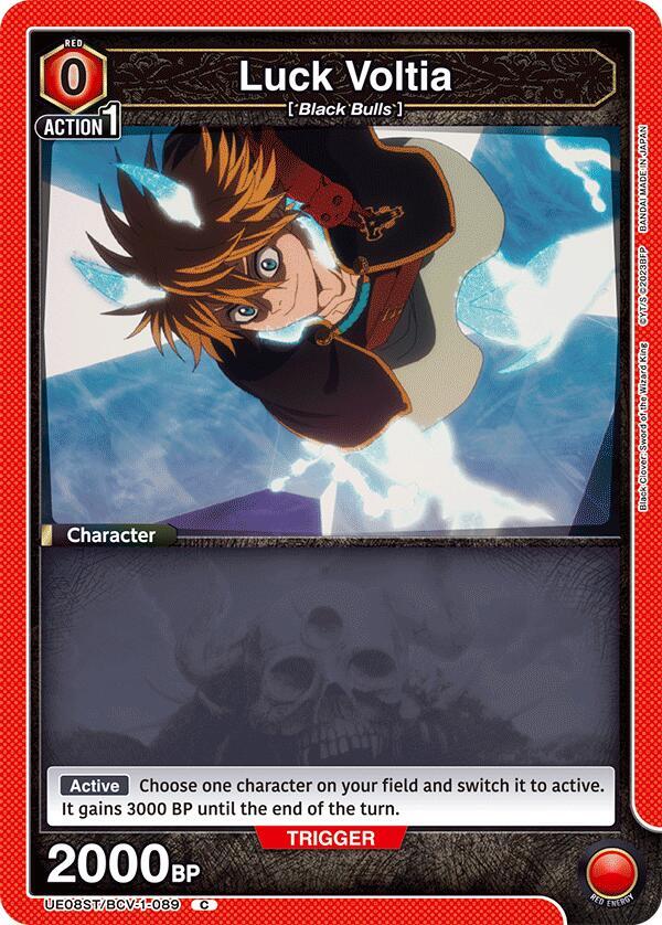 Luck Voltia - UE08ST: Black Clover Starter Deck (UE08ST-89)