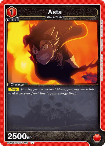 Asta (102) - UE08ST: Black Clover Starter Deck (UE08ST)