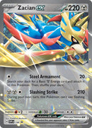 Zacian ex (198) [Écarlate et Violet : Promo Étoile Noire]