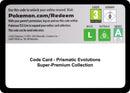 Image for Code Card - Prismatic Evolutions Super-Premium Collection - Pokemon