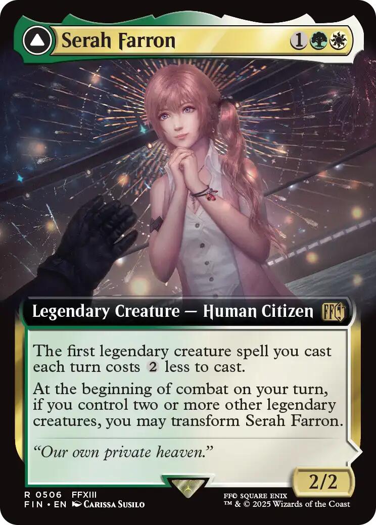Serah Farron // Serah cristallisée (Illustration étendue) [FINAL FANTASY]