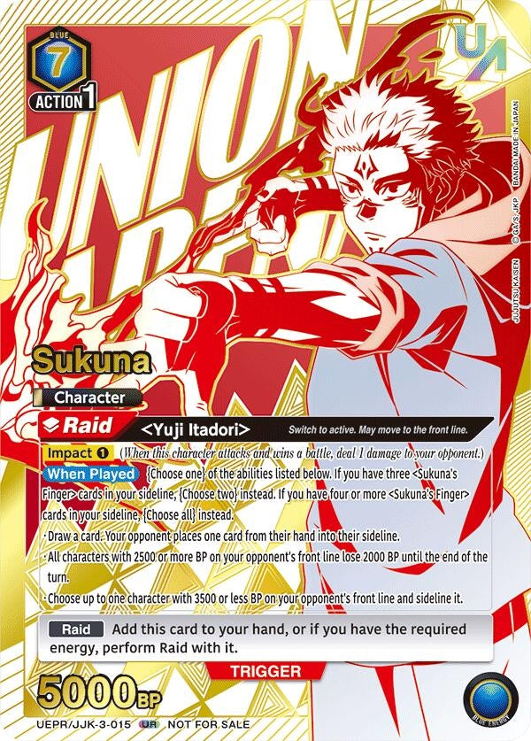Image for Sukuna (UEPR/JJK-3-015) (UEPR) - Union Arena
