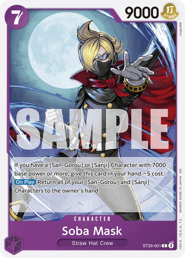Soba Mask [Deck de Démarrage: Luffy.D.Monkey Violet/Noir]