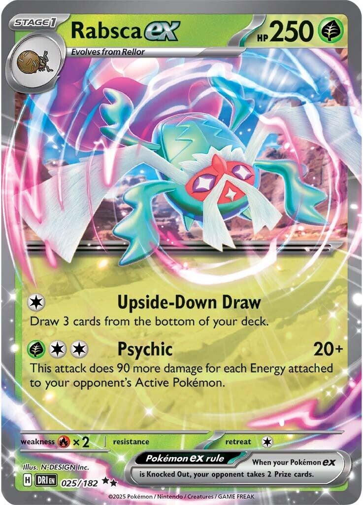 Rabsca ex (025/182) [Escarlata y Púrpura: Rivales Destinados]