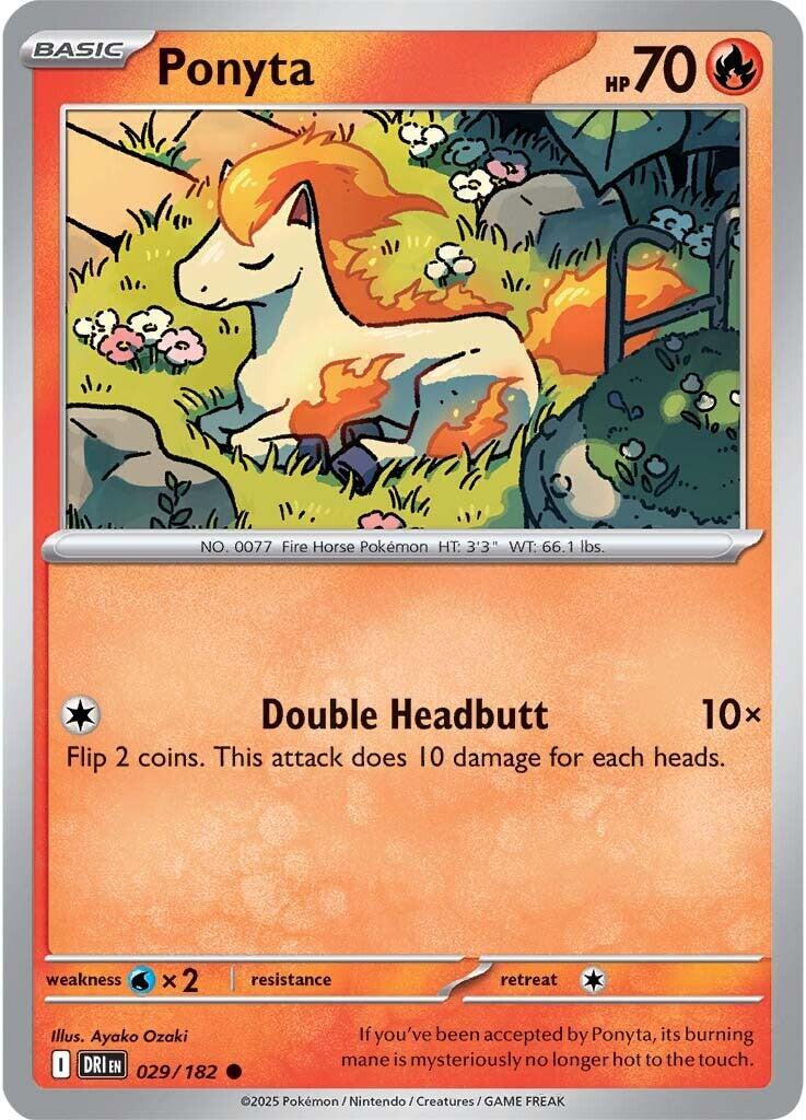 Ponyta (029/182) [Escarlata y Púrpura- Rivales Destinados]