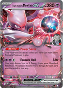 Mewtwo ex du Team Rocket (081/182) [Écarlate et Violet : Rivaux Destinés]