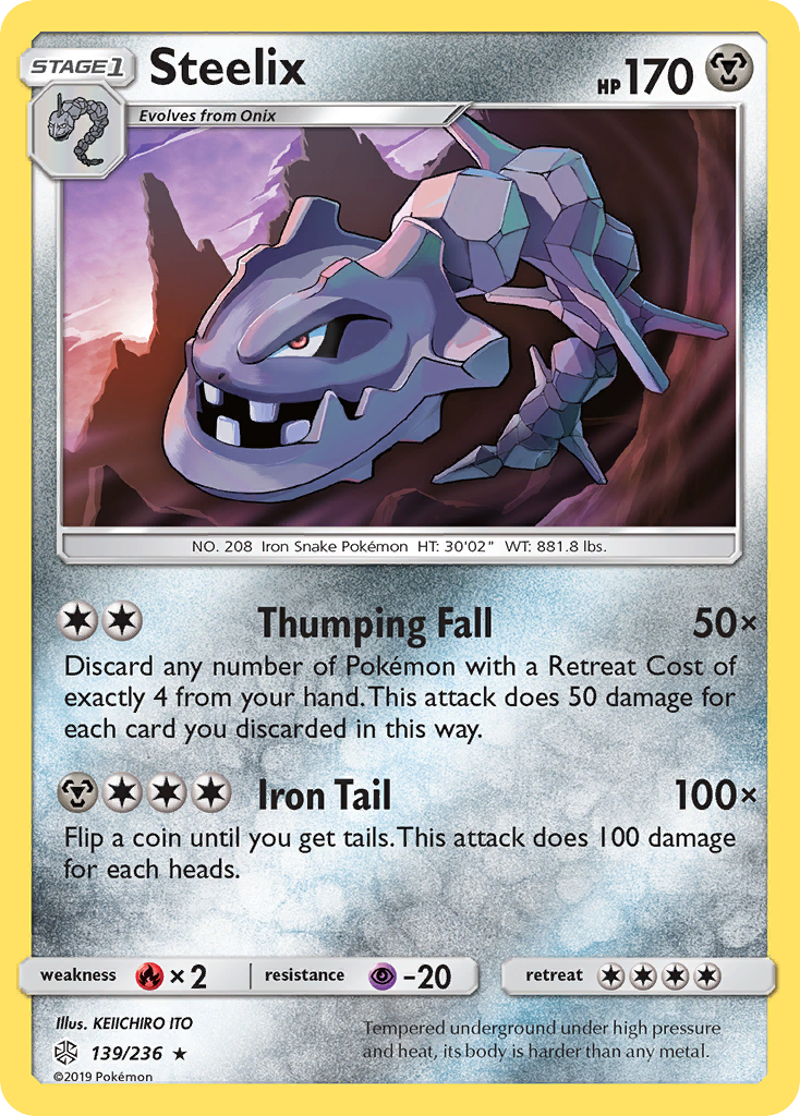 Steelix (139/236) [Soleil et Lune : Éclipse Cosmique]
