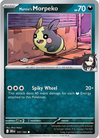 Morpeko de Marnie (137/182) [Escarlata y Púrpura: Rivales Destinados]