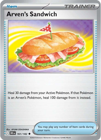 Sándwich de Arven (161/182) [Escarlata y Púrpura: Rivales Destinados]