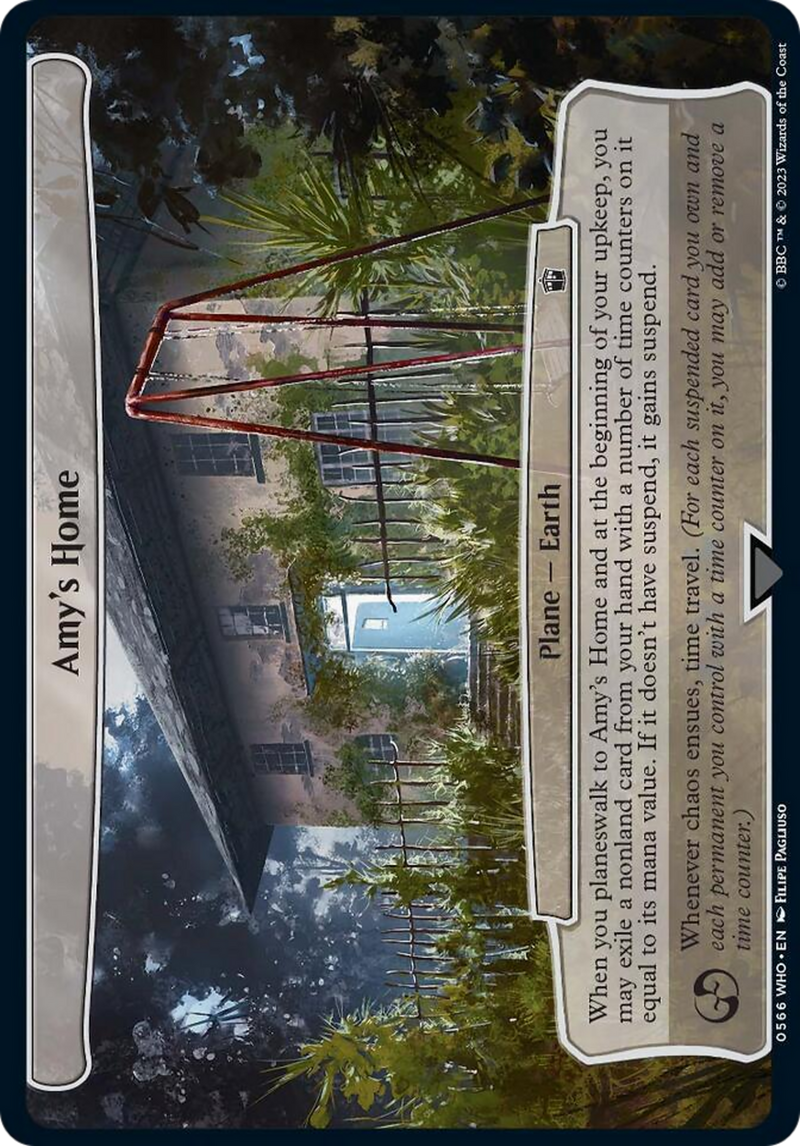 El hogar de Amy [Doctor Who]