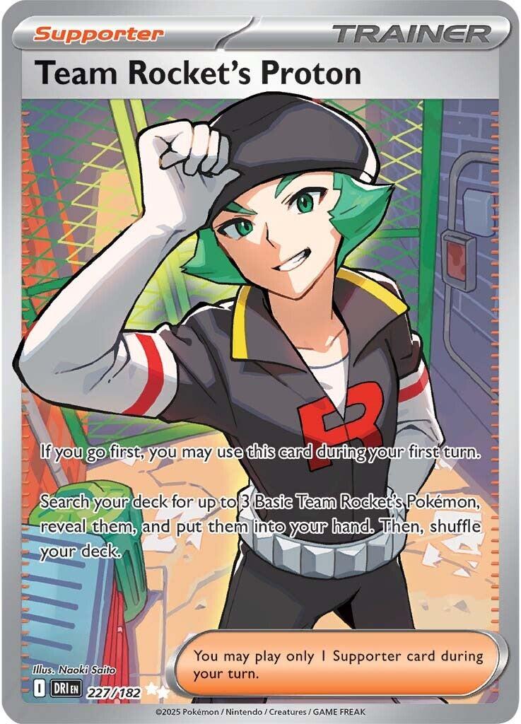 Proton de la Team Rocket (227/182) [Écarlate et Violet : Destinées Rivales]