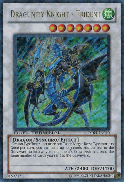 Chevalier Dragonité - Trident [DT04-EN040] Ultra Rare