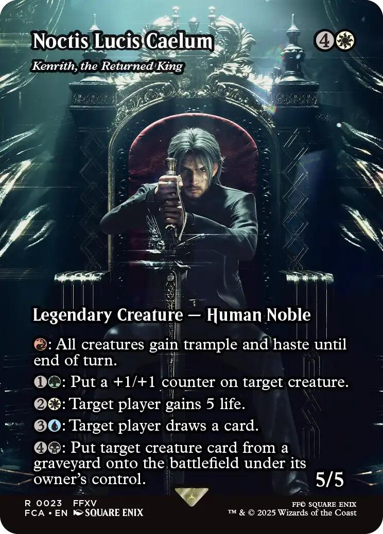 Noctis Lucis Caelum - Kenrith, the Returned King (Présentation) [FINAL FANTASY : À travers les âges]