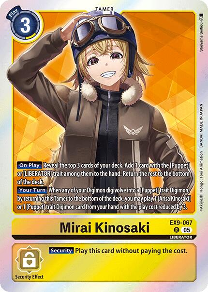 Mirai Kinosaki [EX9-067] [Monstres Contre]