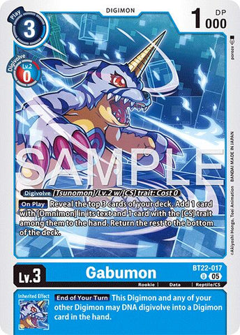 Gabumon [BT22-017] [Ciber Edén]