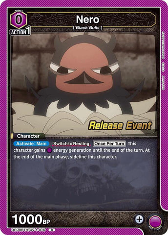 Nero (010) - UE08BT: Black Clover Release Event Cards (UE08BT_RE)