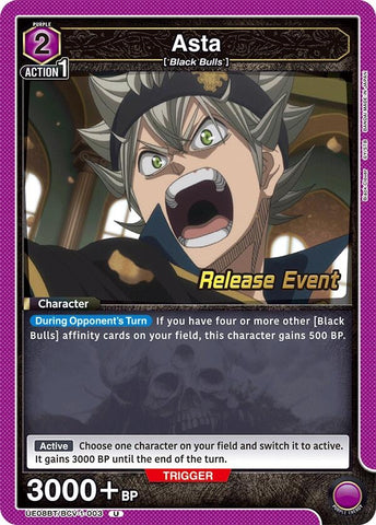 Image for Asta (003) (UE08BT/BCV-1-003) (UE08BT_RE) - Union Arena