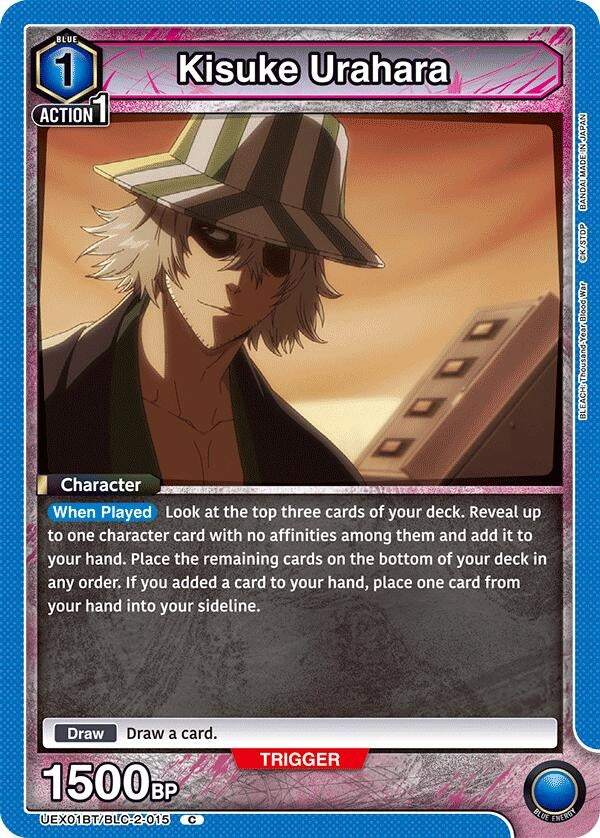Image for Kisuke Urahara (015) (UEX01BT/BLC-2-015) (UEX01BT_RE) - Union Arena