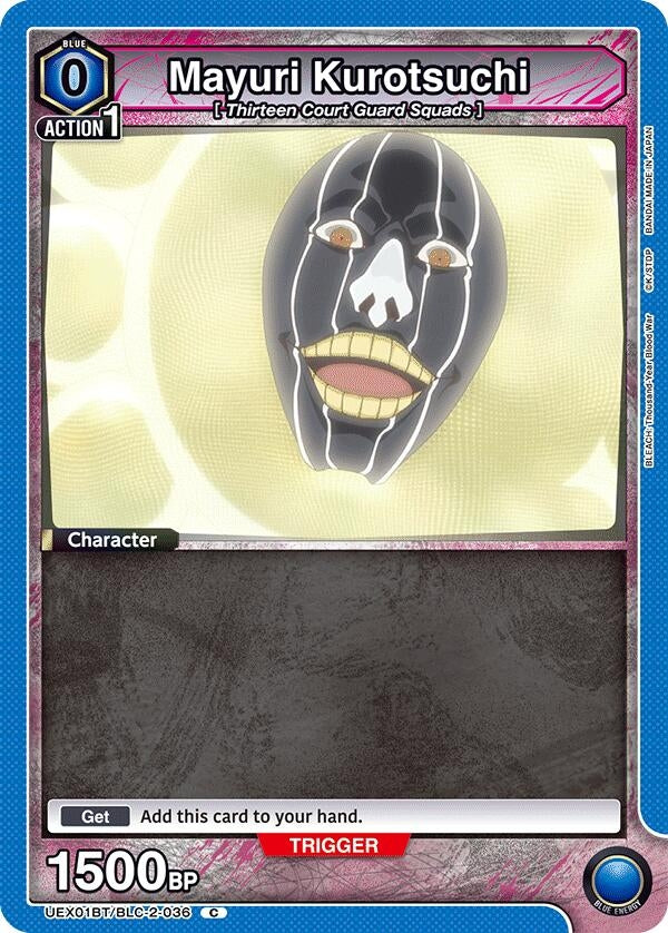 Image for Mayuri Kurotsuchi (036) (UEX01BT/BLC-2-036) (UEX01BT_RE) - Union Arena