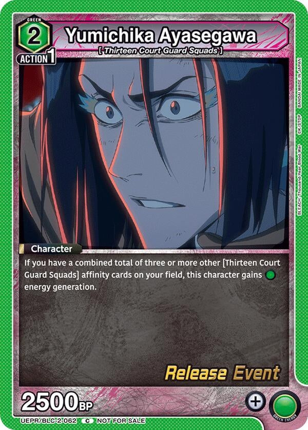 Image for Yumichika Ayasegawa (UEPR/BLC-2-062) (UEX01BT_RE) - Union Arena