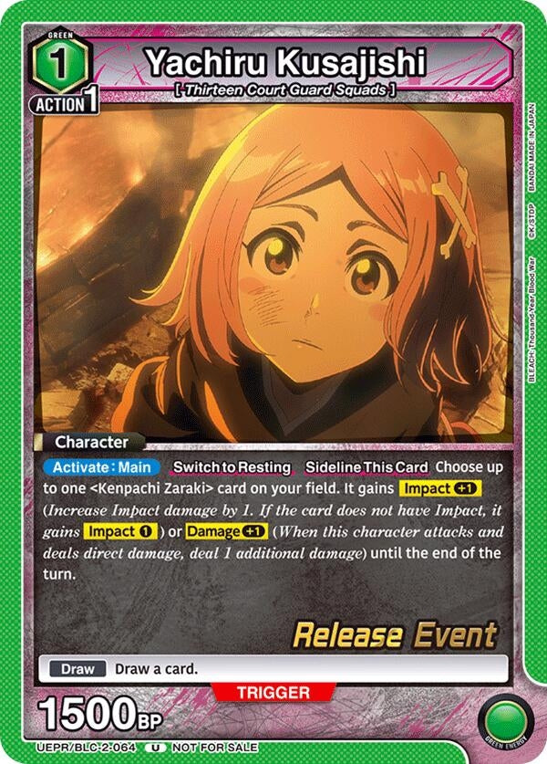 Image for Yachiru Kusajishi (UEPR/BLC-2-064) (UEX01BT_RE) - Union Arena